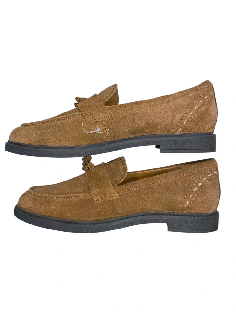 Earth Deeana Suede Leather Brown Loafer New Size 8